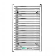 Электрический полотенцесушитель скрытого подключения Scirocco Laguna хром LAG 08x50E+KTE CR 50x700