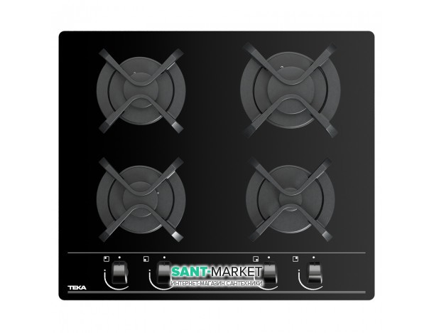 Варильна поверхня газова Teka Easy GBC 64000 KBN чорний 112580016
