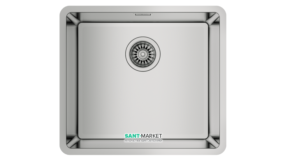 Мойка для кухни Teka BE LINEA RS15 45.40 врезная 1 чаша нержавеющая сталь 115000006