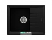 Мойка для кухни Teka Stone 45 B-TG 1B 1D врезная 1 чаша черный металлик 115330045