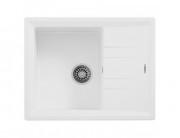 Мойка для кухни Teka Stone 45 B-TG 1B 1D врезная 1 чаша белый 115330047