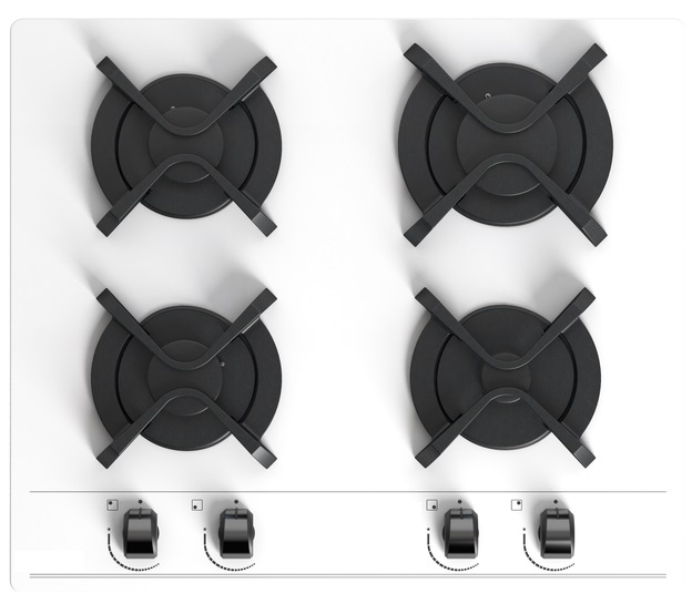 Варильна поверхня газова Teka Easy GBC 64000 KBN WH білий 112580019