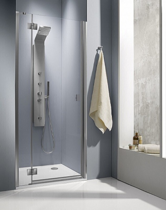 Душові двері Radaway Essenza DWJ 120 права хром / скло графіт 32732-01-05NR