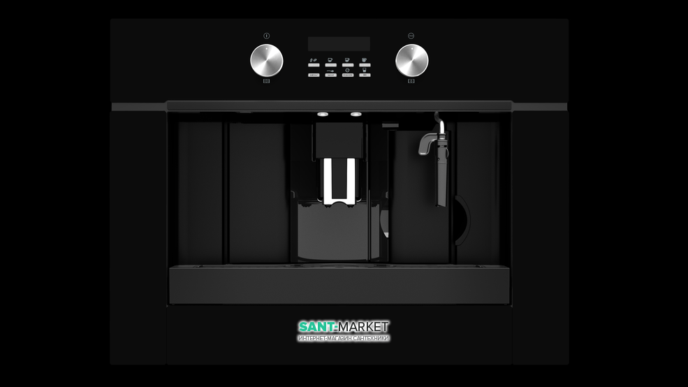 Кавоварка Teka UrbanColor CLC 855 GM BK вбудована чорне скло 111630004