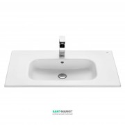 Раковина для ванної кімнати Roca Victoria-N з установкою на тумбу 800х460 мм кераміка білий A32799C000