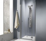 Душові двері Radaway Essenza DWJ 80 ліва хром / коричневе скло 32712-01-08NL