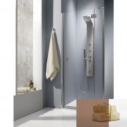 Душові двері Radaway Essenza DWJ 80 права хром / коричневе скло 32712-01-08NR