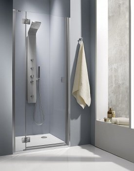 Душевая дверь Radaway Essenza DWJ 90 левая хром/коричневое стекло 32702-01-08NL