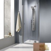 Душові двері Radaway Essenza DWJ 90 права хром / коричневе скло 32702-01-08NR