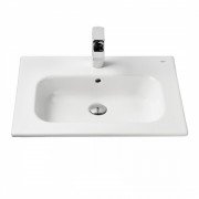 Раковина для ванної кімнати Roca Victoria з установкою на тумбу 605х450 ​​мм кераміка білий A32799E000