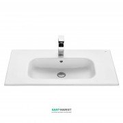 Раковина для ванної кімнати Roca Victoria-N з установкою на тумбу 800х460 мм кераміка білий A32799C000