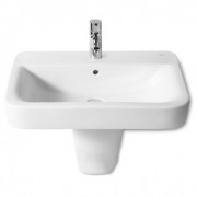 Раковина для ванної кімнати Roca Senso Square 65х47.5 см підвісна кераміка білий A32751A000