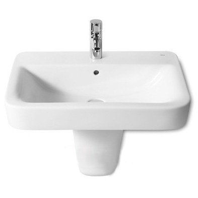 Раковина для ванної кімнати Roca Senso Square 65х47.5 см підвісна кераміка білий A32751A000