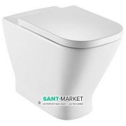 Унитаз напольный Roca Gap Rimless 35х54 см керамика белый A347737000