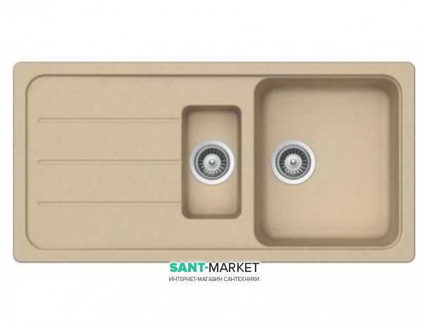 Мойка для кухни Teka Simpla 60 B L-TG врезная 2 чаши топаз 40144546