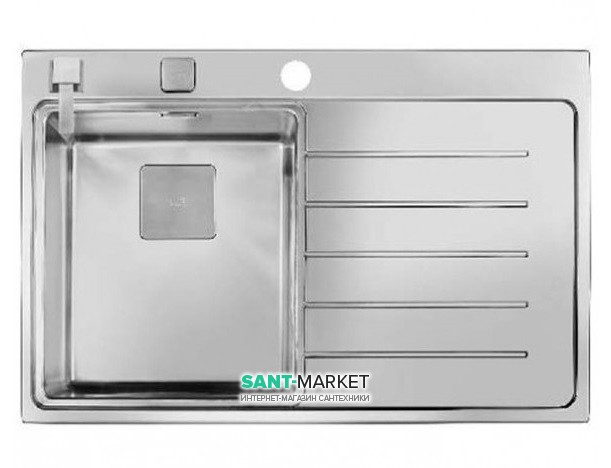 Мойка для кухни Teka Zenit R15 1B 1D LHD 78 врезная 1 чаша нержавеющая сталь 13139002