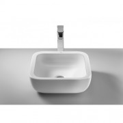 Раковина для ванної кімнати Roca Khroma 40х40 см накладна кераміка білий A327654000