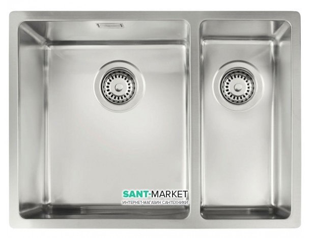 Мийка для кухні Teka BE LINEA R15 2B 580 під стільницю 2 чаші нержавіюча сталь 10125167