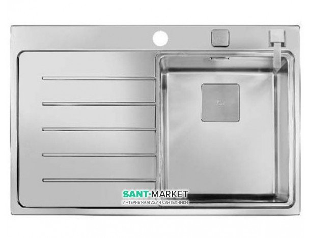 Мийка для кухні Teka Zenit R15 1B 1D LHD 78 врізна 1 чаша нержавіюча сталь 13139003