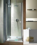 Душевая дверь Radaway Almatea DWJ 80 левая хром/стекло графит 30802-01-05N