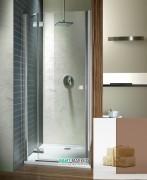 Душові двері Radaway Almatea DWJ 90 ліва хром / коричневе скло 31002-01-08N