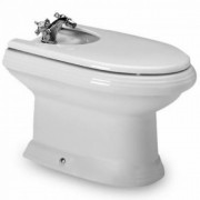 Биде напольное Roca America 39.5х64.5 см керамика белый A357490000