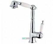 Смеситель для кухни с выдвижной лейкой BUGNATESE OXFORD OXCR6388