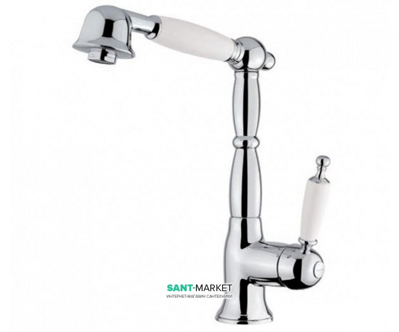 Змішувач для кухні з висувною лійкою BUGNATESE OXFORD OXCR6388