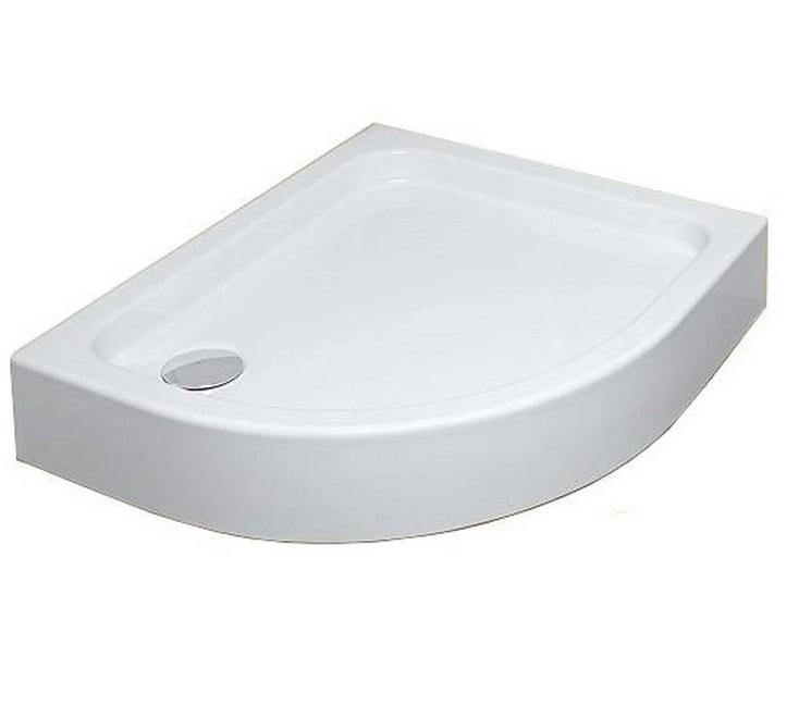 Душовий піддон Radaway Siros E Compact 90x80 см правий акрил білий SBE9817-1R