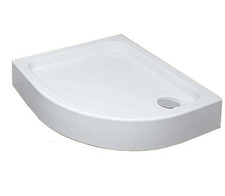 Душовий піддон Radaway Siros E Compact 90x80 см лівий акрил білий SBE8917-1L