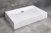 Душовий піддон Radaway Laros D Compact 120x80 см акрил білий SLD81217-01