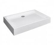 Душовий піддон Radaway Laros D Compact 100x90 см акрил білий SLD91017-01