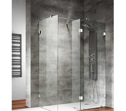 Стінки душові Radaway Walk-in Modo III SW хром прозоре скло 363000-01-01N