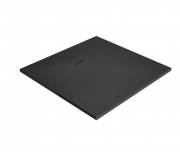 Душевой поддон Radaway Kyntos C 100x100 см литой камень антрацит HKC100100-64