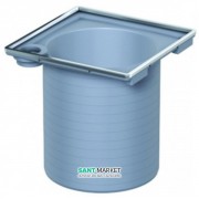 Сливной трап для душа ACO ShowerPoint верхняя часть 149х149 без фланца для решетки из нержавеющей стали пластик 5141.43.00