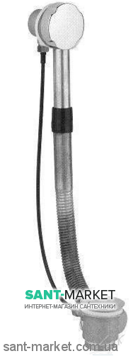 BUGNATESE СЛИВ-ПЕРЕЛИВ ДЛЯ ВАННЫ Черный RICOP19138