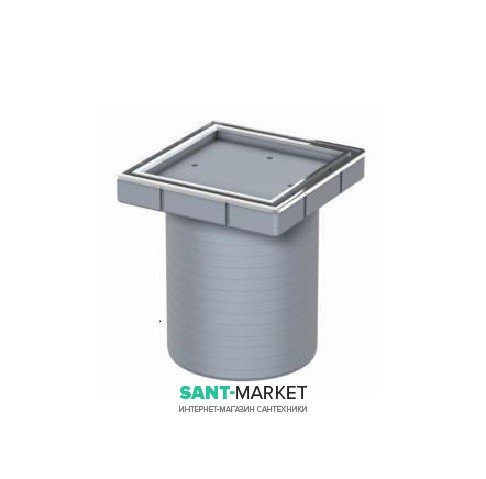 Зливний трап для душу ACO ShowerPoint верхня частина 149х149 без фланця під плитку пластик 5141.24.00