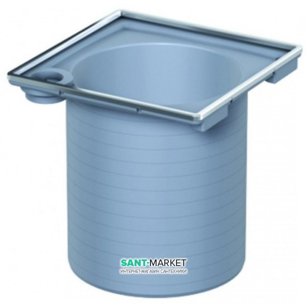 Сливной трап для душа ACO ShowerPoint верхняя часть 149х149 без фланца для решетки из нержавеющей стали пластик 5141.43.00