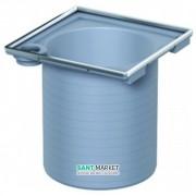 Зливний трап для душу ACO ShowerPoint верхня частина 149х149 без фланця для решітки з нержавіючої сталі пластик 5141.43.00