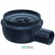 Сливной трап для душа ACO ShowerPoint нижняя часть h82 мм с горизонтальным выпуском DN50 2505.05.00