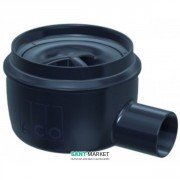 Сливной трап для душа ACO ShowerPoint нижняя часть h102 мм с горизонтальным выпуском DN50 2500.05.00