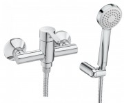 Смеситель для душа Roca Carelia настенный с ручным душем латунь хром A5A208AC0K