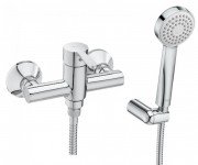 Смеситель для душа Roca Carelia настенный с ручным душем латунь хром A5A208AC0K