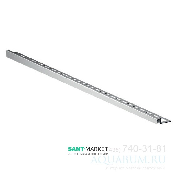 Перехідна панель для підлоги ACO ShowerStep 990 мм ліва НЕ полірована нержавіюча сталь 9010.72.44