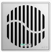 Решітка для зливного трапа ACO ShowerPoint Хвиля квадратна нержавіюча сталь 5141.08.28