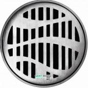 Решетка для сливного трапа ACO ShowerPoint Форест круглая нержавеющая сталь 5141.25.26