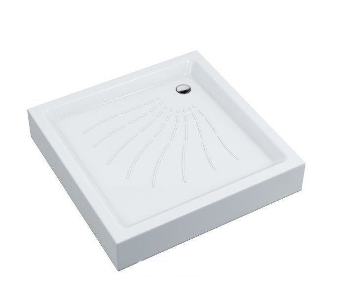 Душовий піддон Radaway Briz C Compact 90x90 см акрил білий BL331