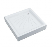 Душовий піддон Radaway Briz C Compact 90x90 см акрил білий BL331