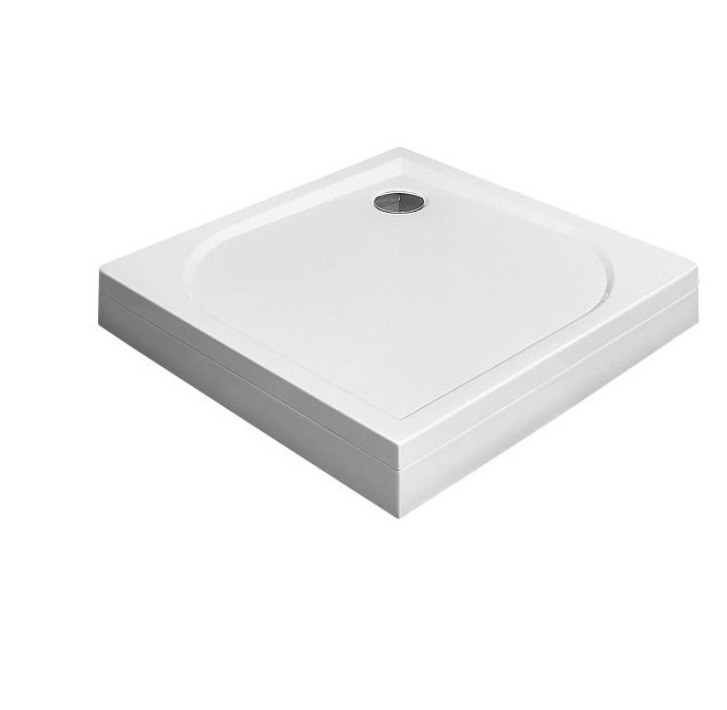 Душевой поддон Radaway Delos D 80x80 см со съемной панелью белый 4C88170-03