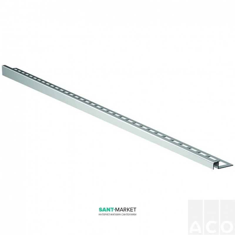 Перехідна панель для підлоги ACO ShowerStep 990 мм ліва НЕ полірована нержавіюча сталь 9010.72.45